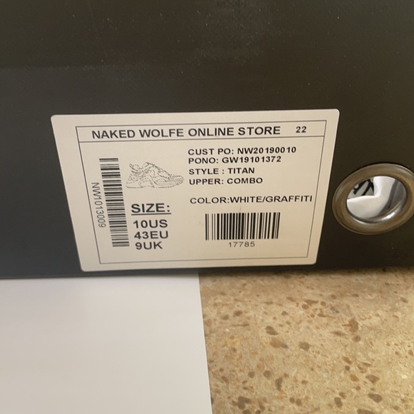 Naked Wolfe sneakers 10 US - Picture 6 of 7